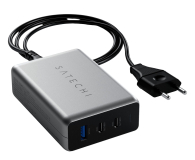 Satechi USB-C PD GaN Charger 100W - 100W, 2x USB-C, 1x USB-A STTC100GMEU - 1358294 - zdjęcie 1